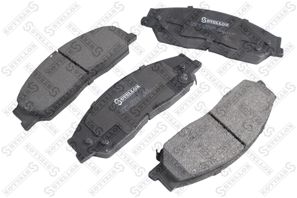 Brake Pad Set, disc brake 000 003B-SX