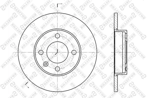 Brake Disc 6020-4704-SX