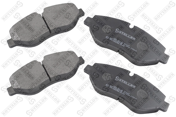 Brake Pad Set, disc brake 1256 000-SX