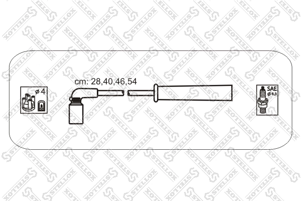 Ignition Cable Kit 10-30044-SX