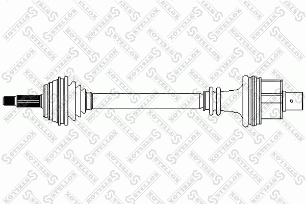 Drive Shaft 158 1020-SX