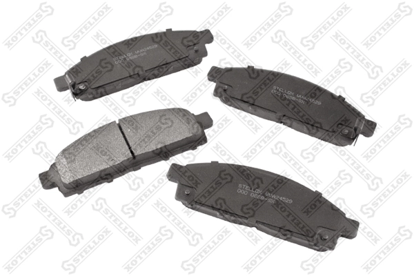 Brake Pad Set, disc brake 000 088B-SX