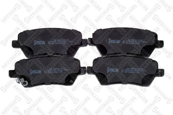 Brake Pad Set, disc brake 000 080B-SX