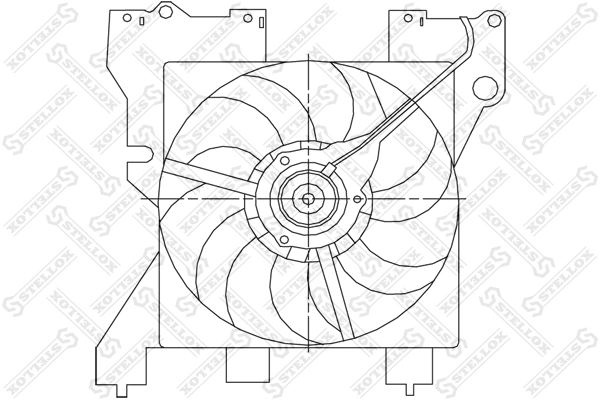 Fan, engine cooling 29-99350-SX
