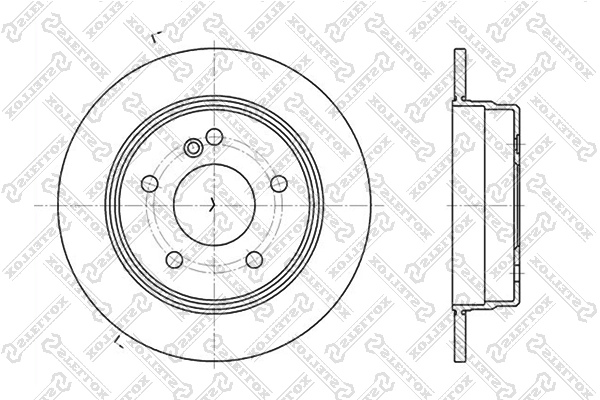 Brake Disc 6020-3318-SX