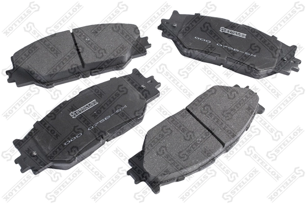 Brake Pad Set, disc brake 000 075B-SX