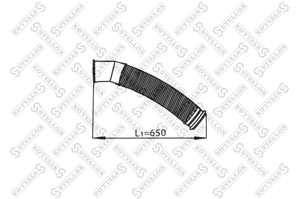 Exhaust Pipe 82-03801-SX