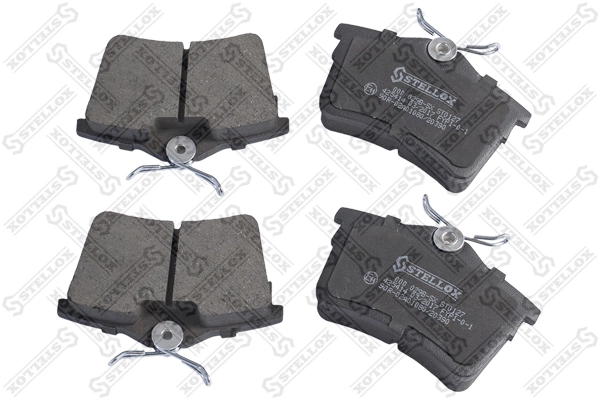 Brake Pad Set, disc brake 000 029B-SX