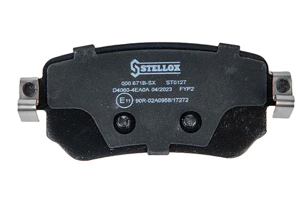 Brake Pad Set, disc brake 000 671B-SX