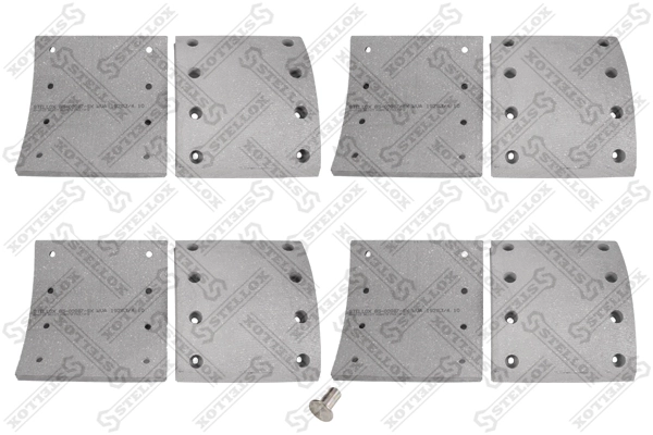 Brake Lining Kit, drum brake 85-00987-SX