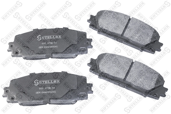 Brake Pad Set, disc brake 000 273B-SX