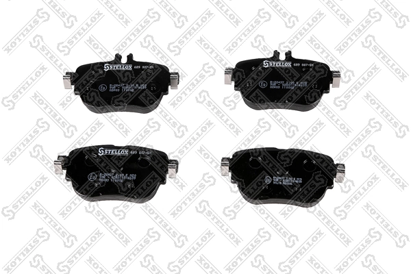 Brake Pad Set, disc brake 689 007-SX