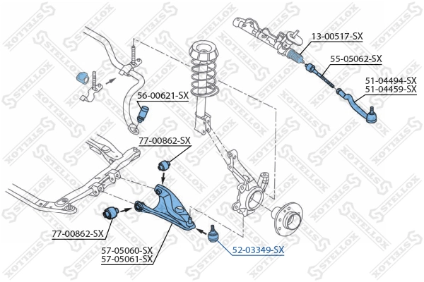 Ball Joint 52-03349-SX