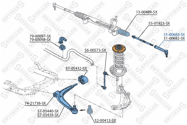 Kepala Rod Ikat 51-00683-SX
