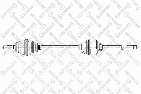 Drive Shaft 158 1758-SX
