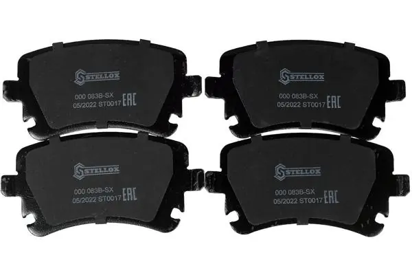 Brake Pad Set, disc brake 000 083B-SX