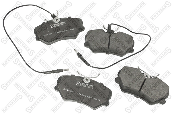 Brake Pad Set, disc brake 273 002B-SX