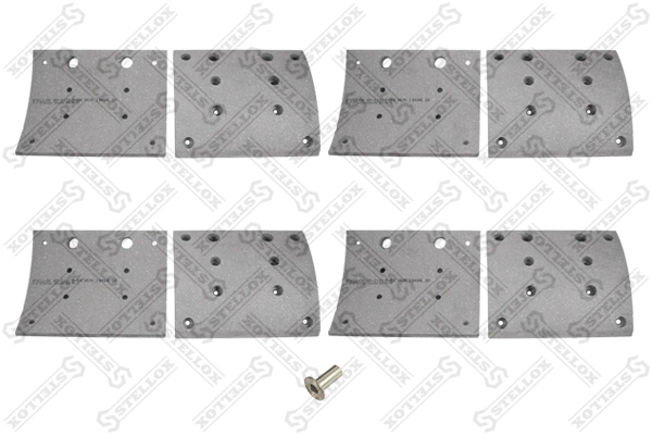 Brake Lining Kit, drum brake 85-01012-SX