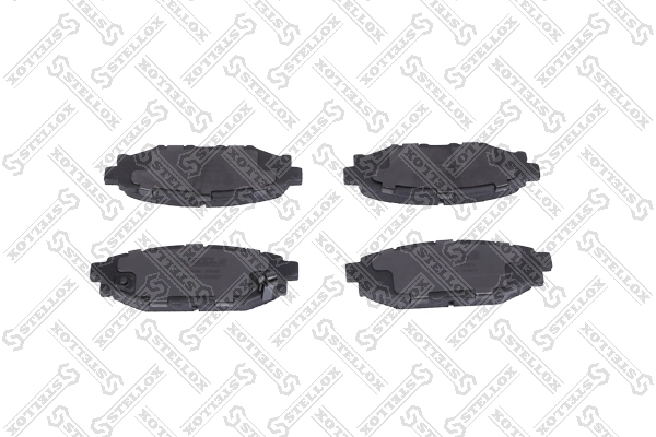 Brake Pad Set, disc brake 1147 001B-SX