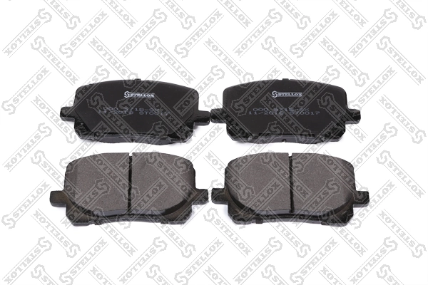 Brake Pad Set, disc brake 000 571B-SX