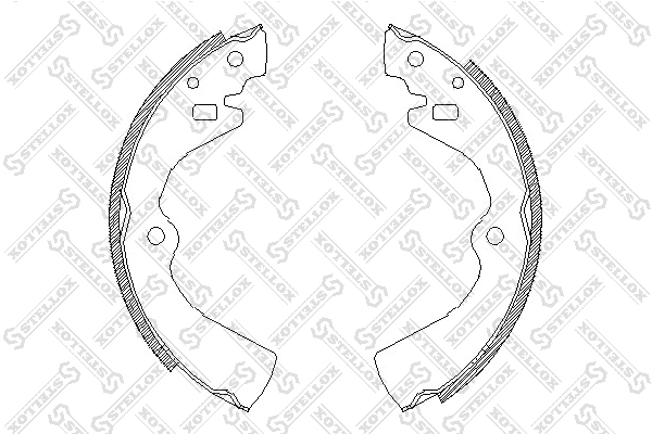 Brake Shoe Set 138 100-SX