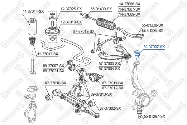 Ball Joint 52-37007-SX