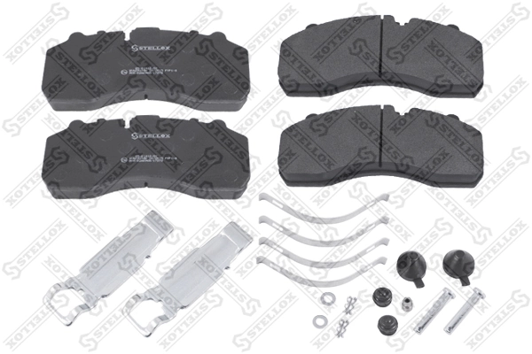 Brake Pad Set, disc brake 85-01412-SX