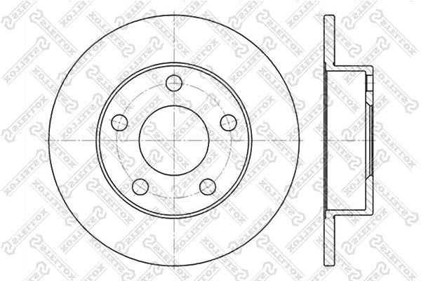 Brake Disc 6020-4763-SX