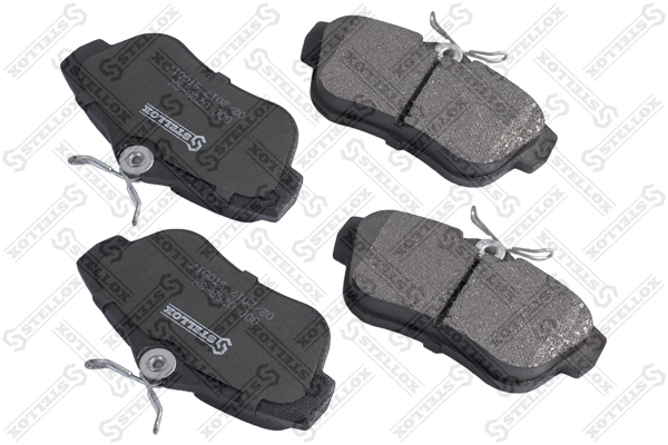 Brake Pad Set, disc brake 000 078B-SX