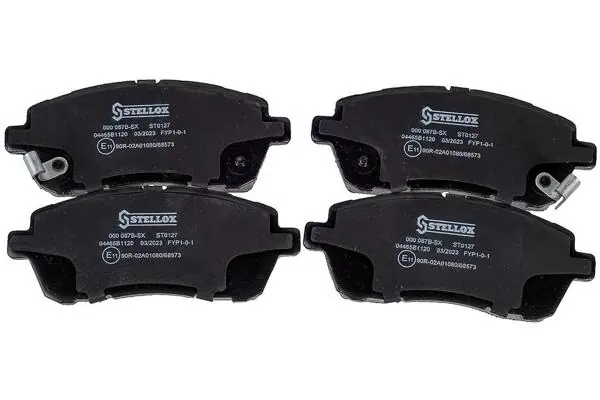 Brake Pad Set, disc brake 000 087B-SX