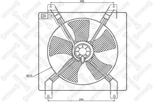 Fan, engine cooling 29-99255-SX