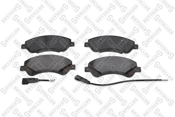 Brake Pad Set, disc brake 1262 002B-SX