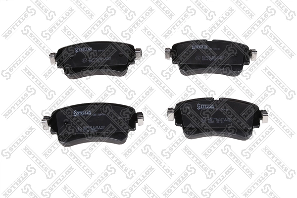 Brake Pad Set, disc brake 689 009-SX