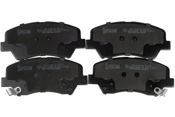 Brake Pad Set, disc brake 000 016B-SX