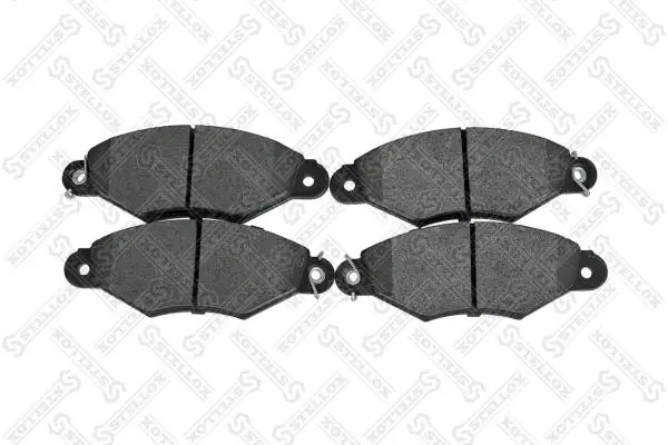 Brake Pad Set, disc brake 654 000B-SX