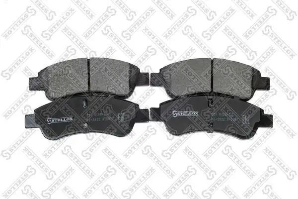 Brake Pad Set, disc brake 851 010B-SX