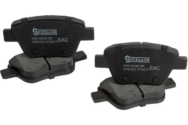 Brake Pad Set, disc brake 000 025B-SX