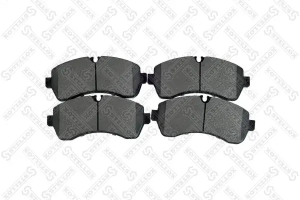 Brake Pad Set, disc brake 1254 000B-SX