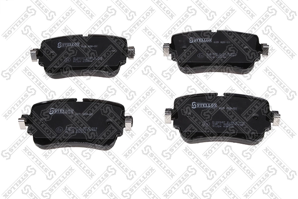 Brake Pad Set, disc brake 689 028-SX