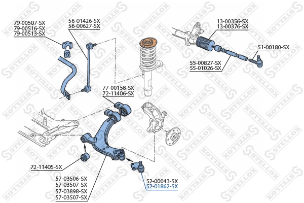 Ball Joint 52-01862-SX