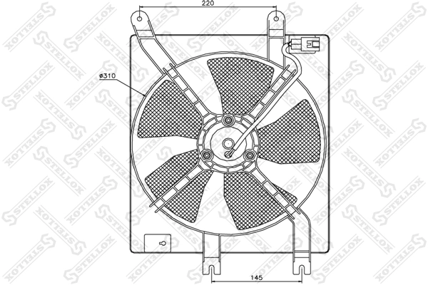 Fan, engine cooling 29-99252-SX