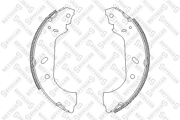 Brake Shoe Set 428 100-SX