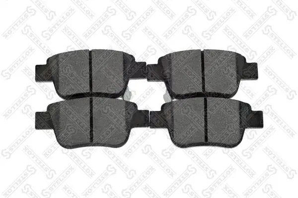 Brake Pad Set, disc brake 1058 002-SX
