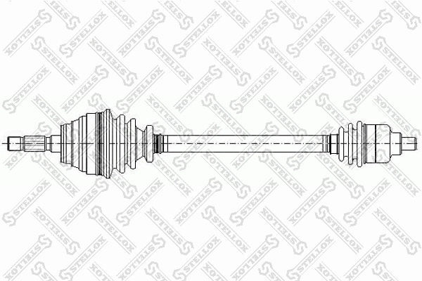 Drive Shaft 158 1027-SX