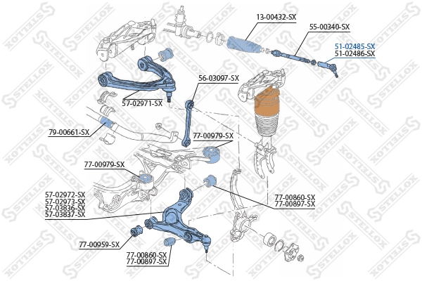 Tie Rod End 51-02485-SX
