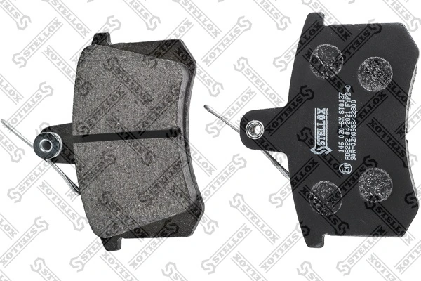 Brake Pad Set, disc brake 146 020-SX