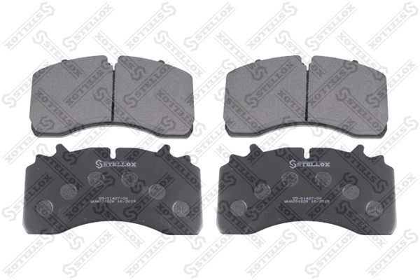 Brake Pad Set, disc brake 85-01427-SX