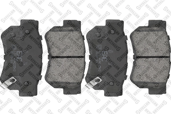 Brake Pad Set, disc brake 757 022B-SX