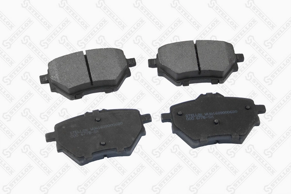 Brake Pad Set, disc brake 000 677B-SX