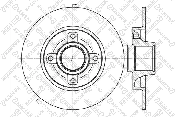 Brake Disc 6020-1947-SX